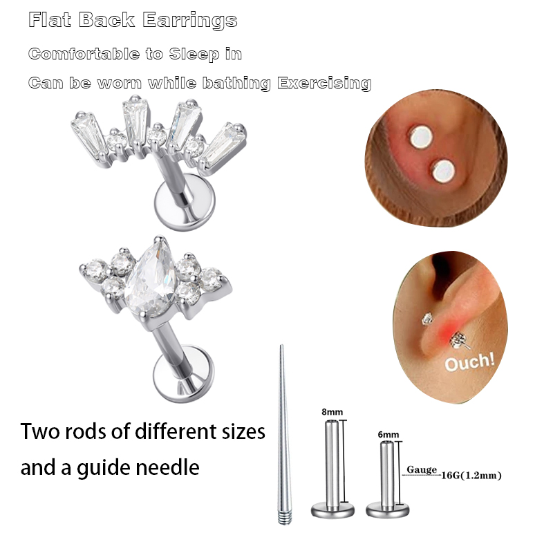 Helix Cartilage Ring - 1 Pcs ASTM Titanium Helix Piercing