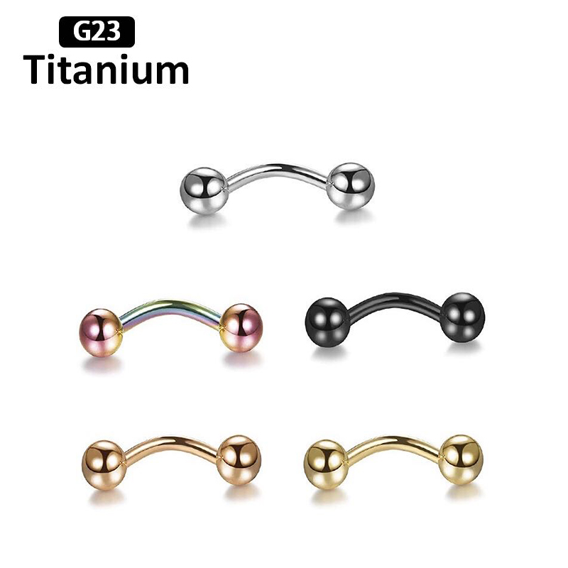 Body Jewelry Universe - G23 Titanium piercing classic double ball