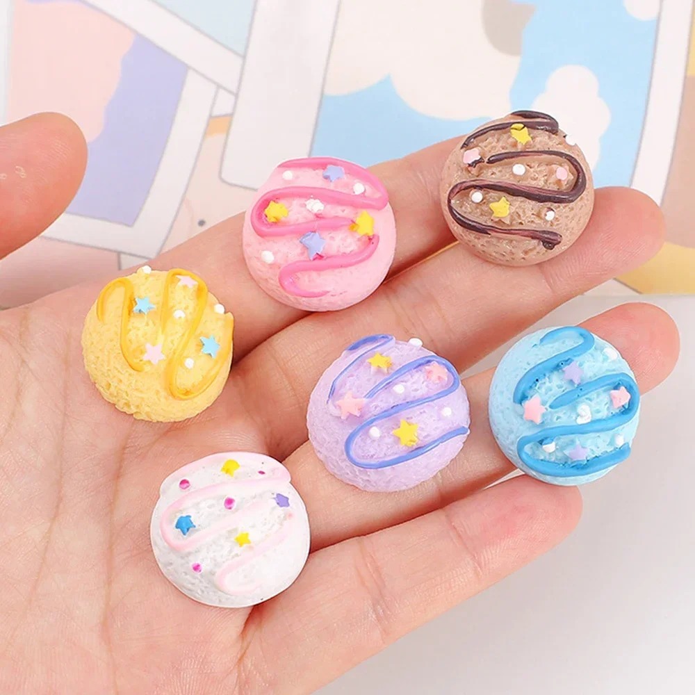 Star Flat Back - 10PCS Star Ice Cream Balls Series