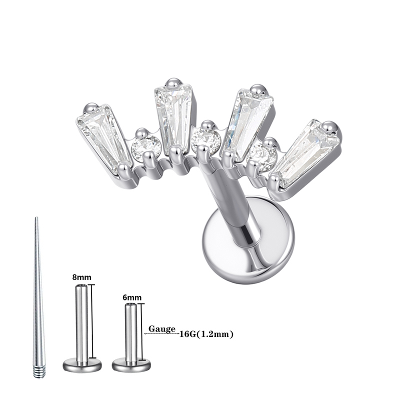 1 Pcs ASTM Titanium Helix Pier - Helix Cartilage Ring recension och pris