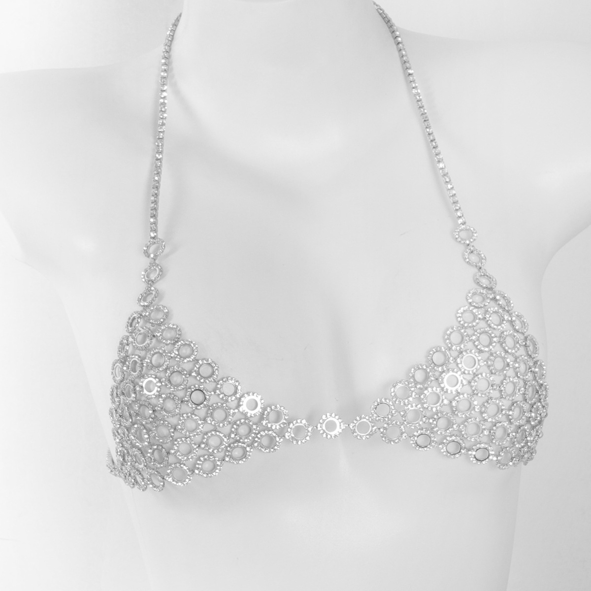 Fashionable Circular Splicing  - Body Jewelry Necklace recension och pris