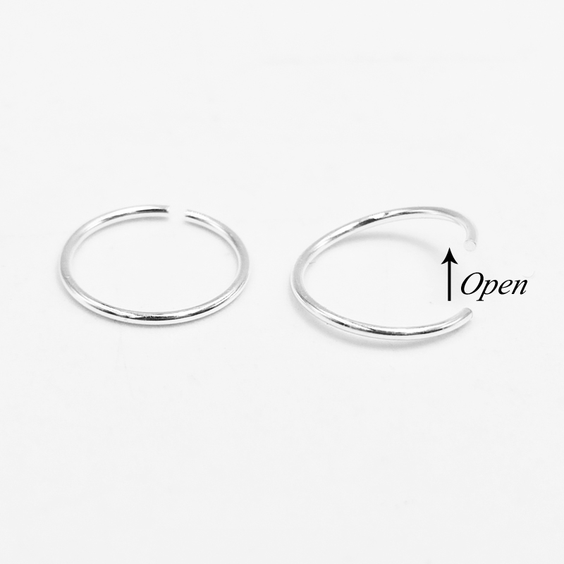 925 sterling silver Nose Ring  - Helix Cartilage Ring recension och pris