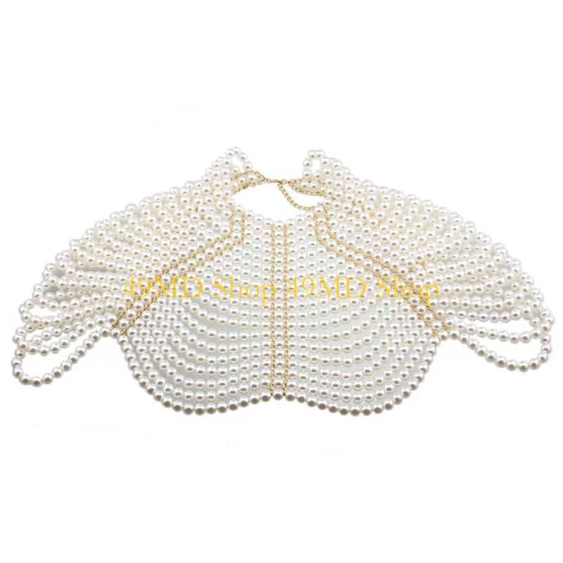 49MD Elegant Women Shawl Multi - Body Jewelry Necklace recension och pris