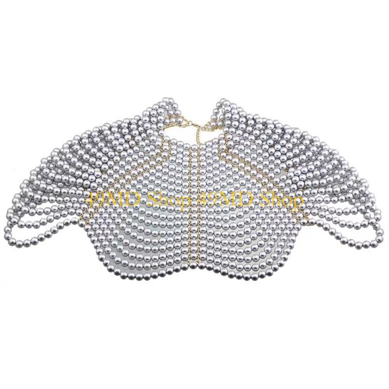 49MD Elegant Women Shawl Multi - Body Jewelry Necklace recension och pris