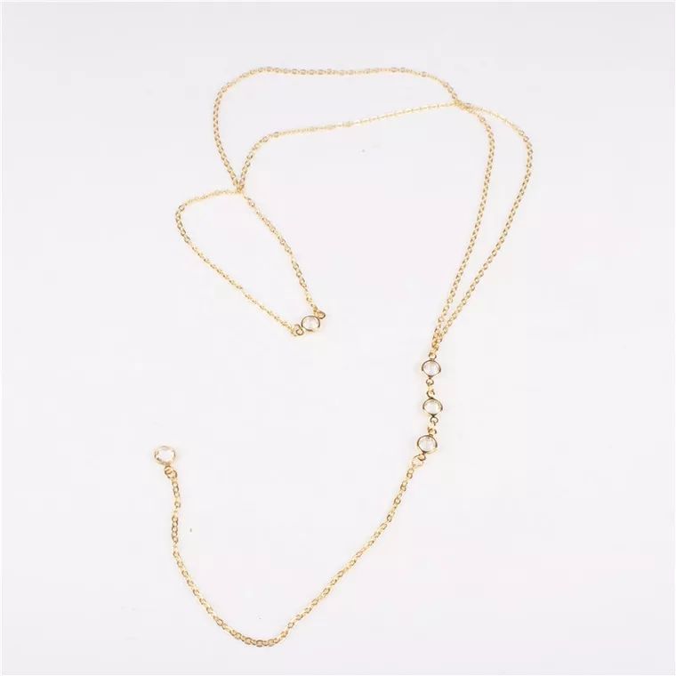 New Rhinestone Sexy Women's Ba - Body Jewelry Necklace recension och pris