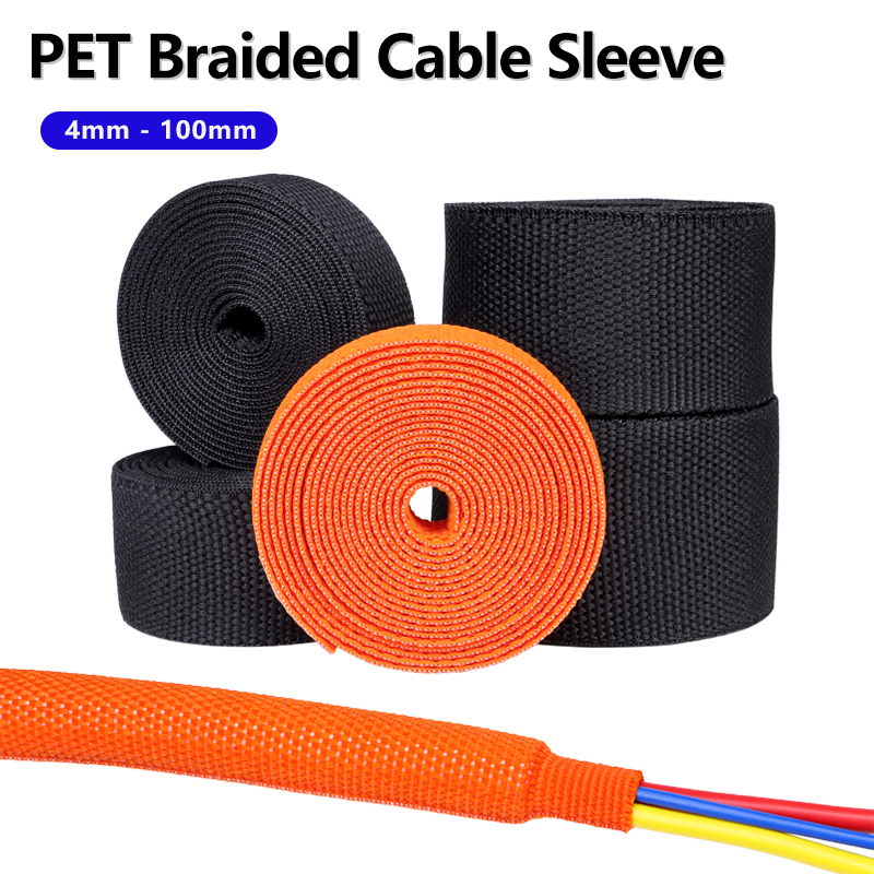 2/10m PET Braided Cable Sleeve - Body Jewelry 4 U recension och pris
