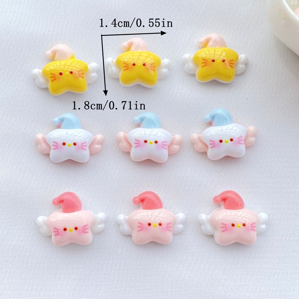 20Pcs New Cute Mini Resin  Ang - Star Flat Back recension och pris