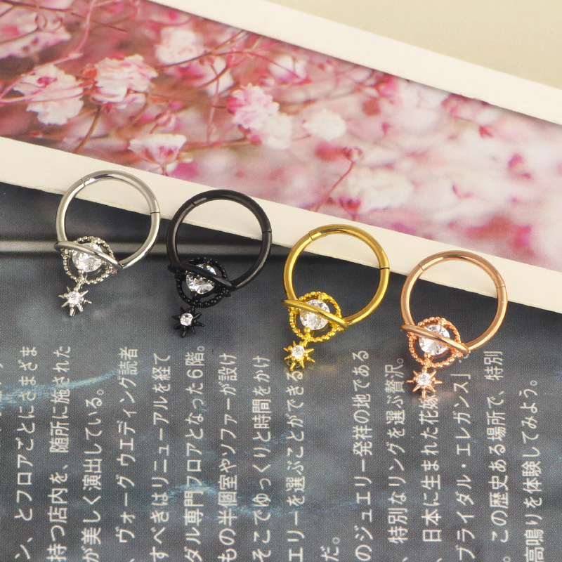 Septum Rings Planet Jewelry Su - Helix Cartilage Ring recension och pris