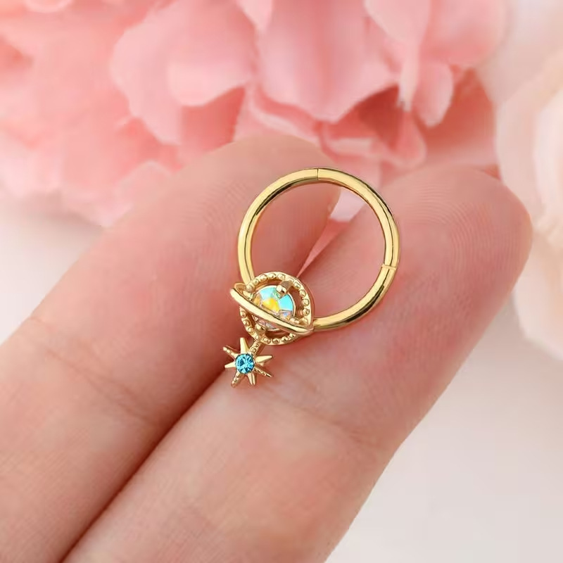 Septum Rings Planet Jewelry Su - Helix Cartilage Ring recension och pris