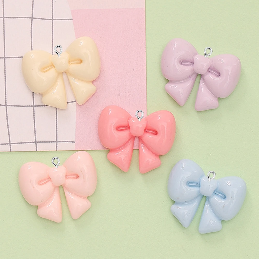 10PCS Shiny Star Heart Bow Ser - Star Flat Back recension och pris