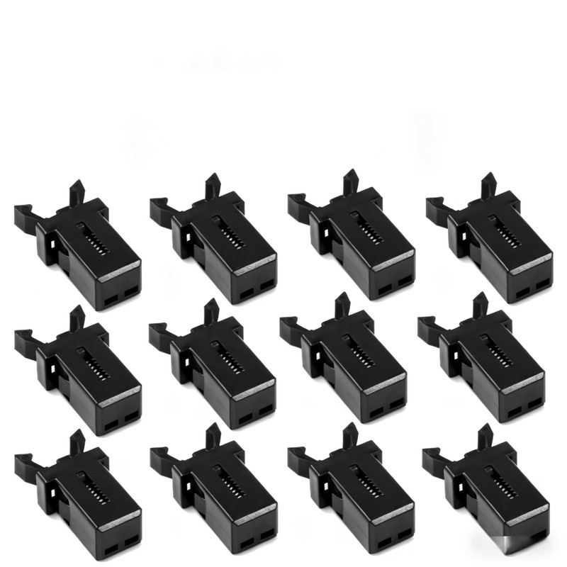 12 pcs Spring Locking Clips, J - Body Jewelry Universe recension och pris
