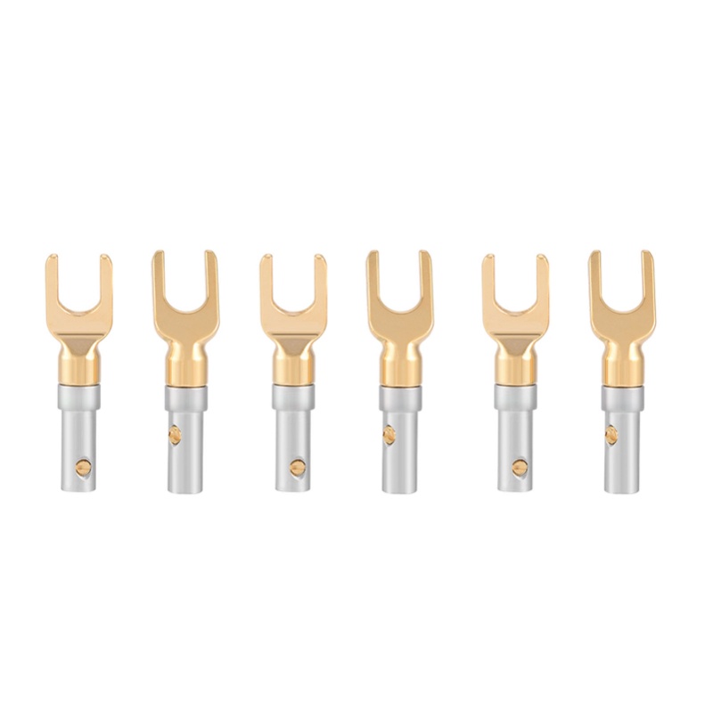 6 Pcs Gold Plated 4mm Banana U - Body Jewelry 4 U recension och pris