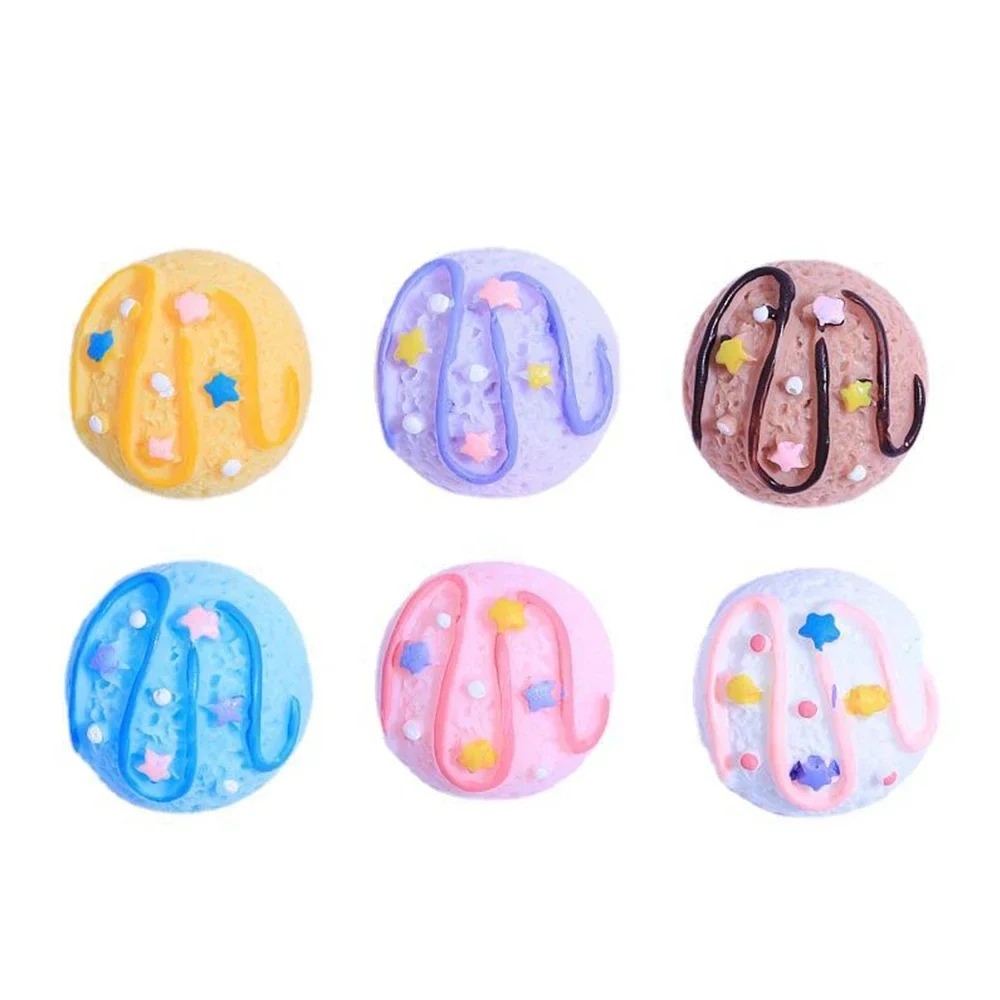 10PCS Star Ice Cream Balls Ser - Star Flat Back recension och pris