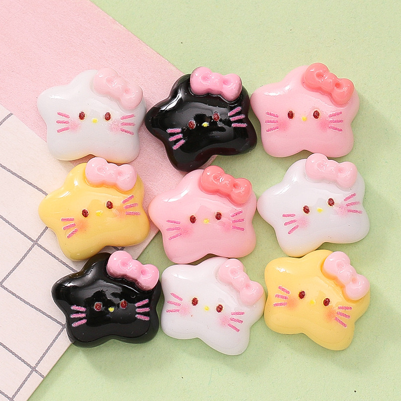 20Pcs New Cute Resin Mini cart - Star Flat Back recension och pris