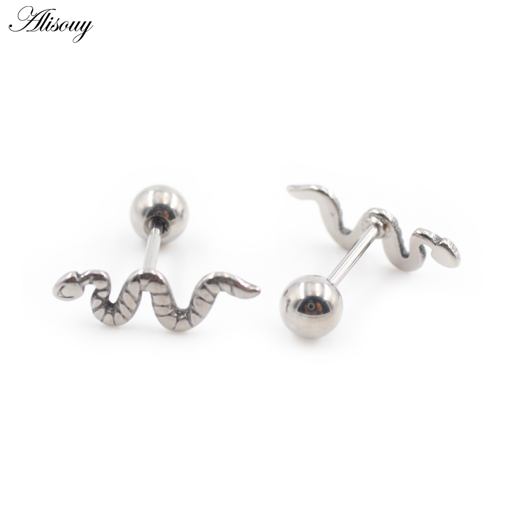 2PC Titanium Cross Spider Snak - Helix Cartilage Ring recension och pris