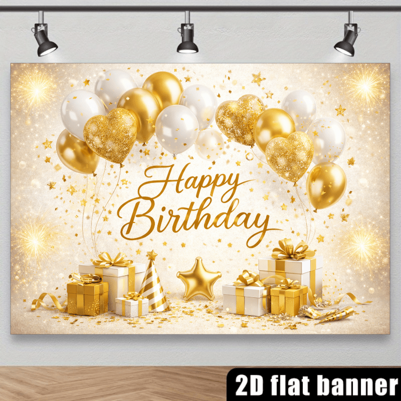 2D flat sparkling birthday the - Star Flat Back recension och pris