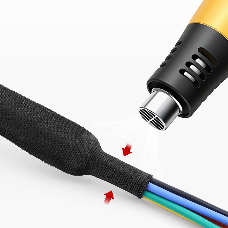 PET Braided Cable Sleeve Heat  - Body Jewelry 4 U recension och pris